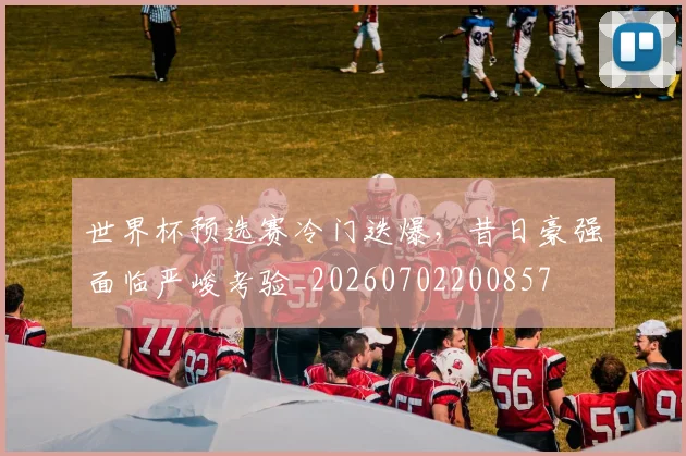世界杯预选赛冷门迭爆，昔日豪强面临严峻考验_20260702200857